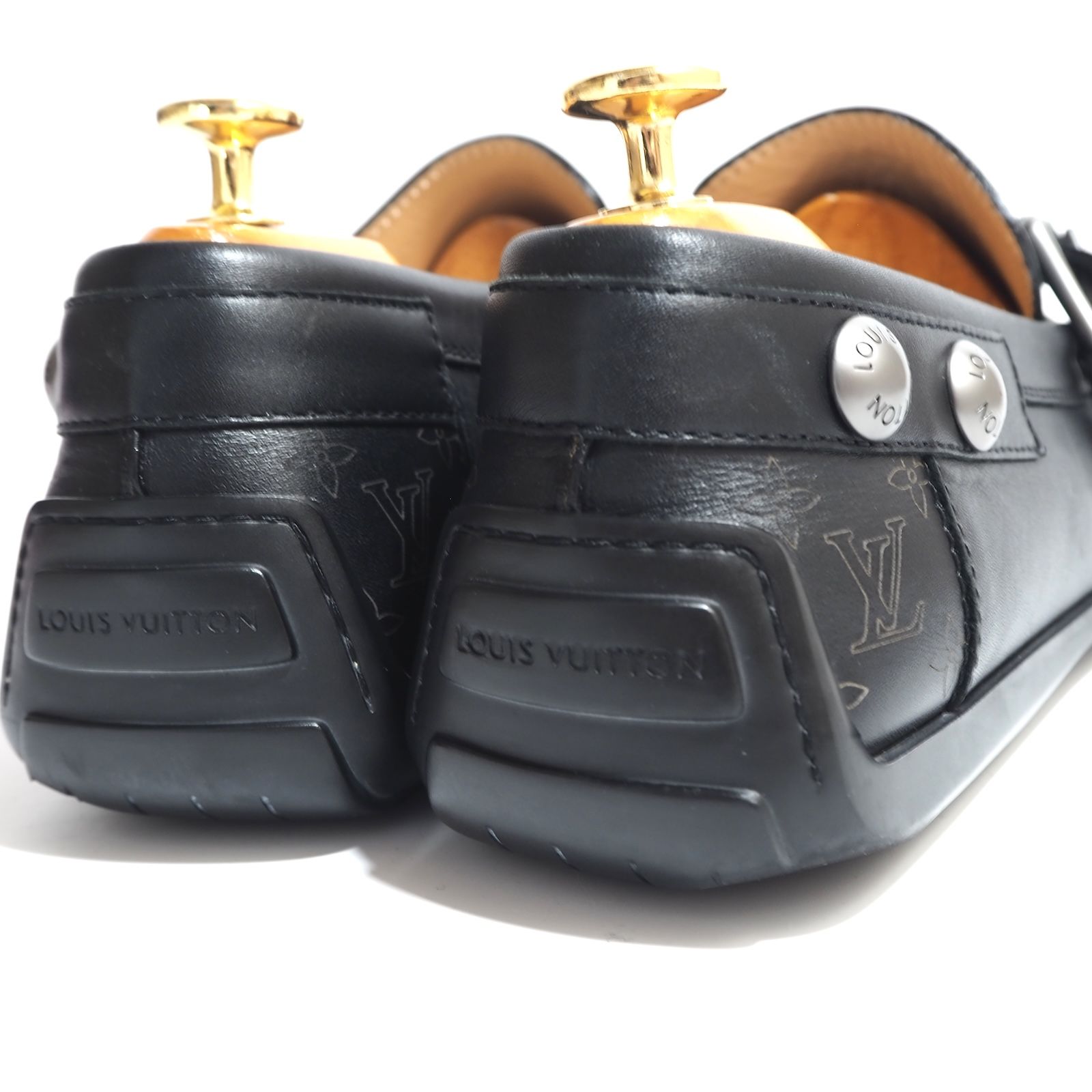 ルイヴィトン Louis Vuitton モノグラム レザーシューズ ルイヴィトン Louis Vuitton モノグラム レザーシューズ