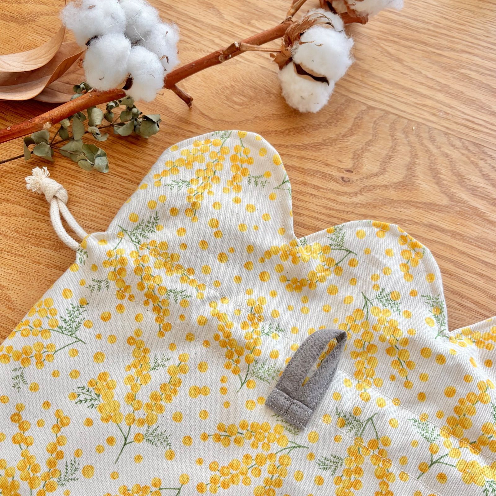 ミモザ｜入園入学3点セット（体操袋・シューズ袋・レッスンバッグ