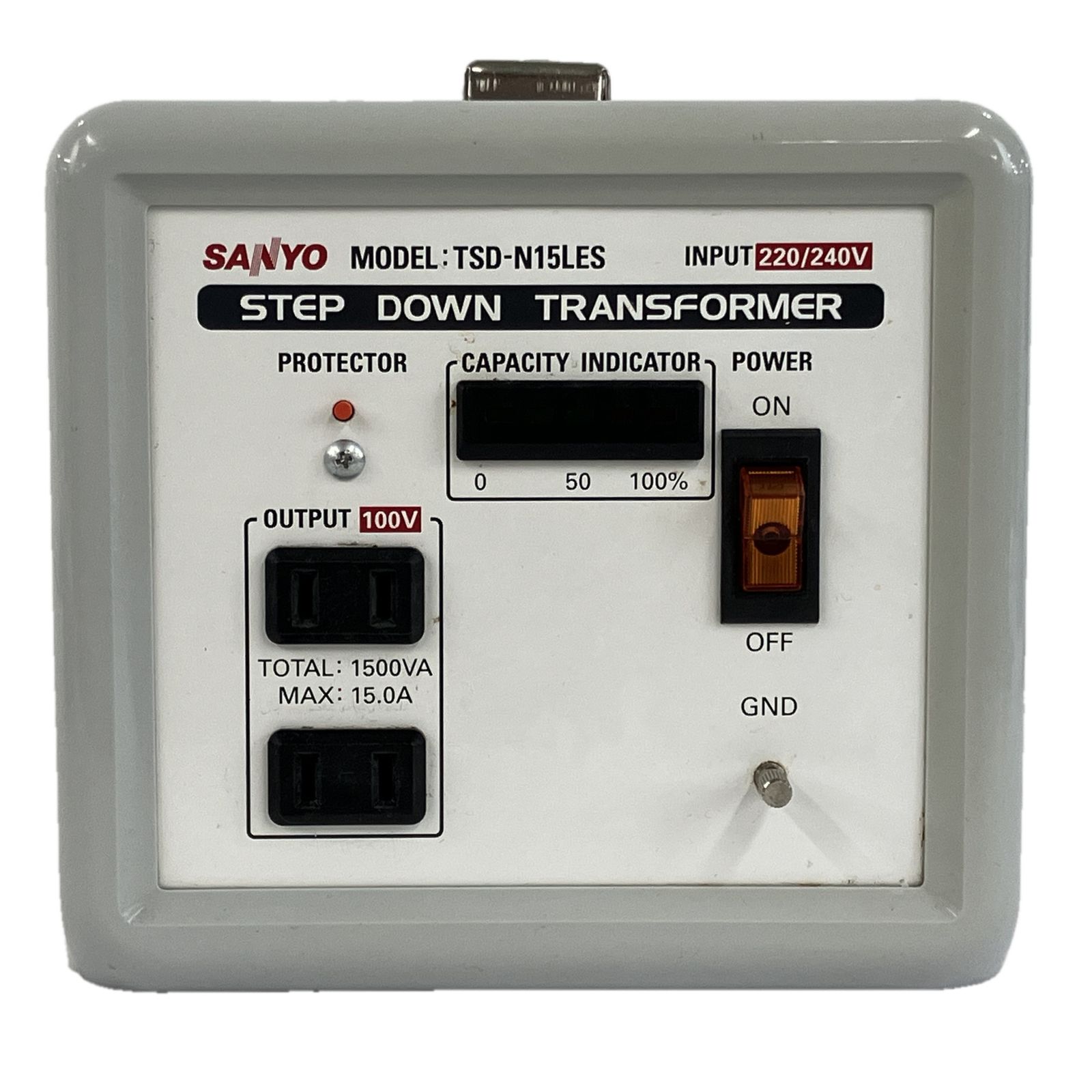 SANYO TSD-N15LES 降圧 変圧器 サンヨー ジャンク Y10476062