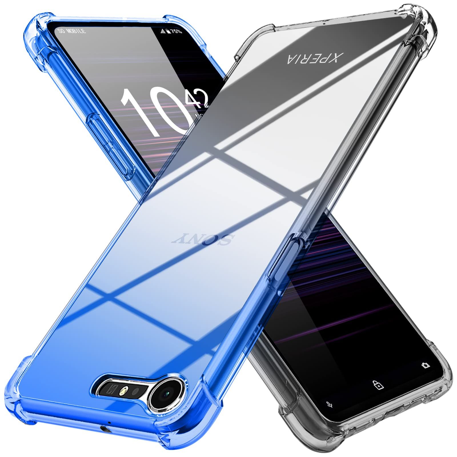 【新着商品】おしゃれ 黄変防止防塵一体型 米軍MIL規格取得 透明 人気 スマホケース ソニー SO-4J 耐衝撃 エクスペリア tpu 軽量 XZ XZ ケース Premium ケース 携帯カバー グラデーション色 薄型 ブ