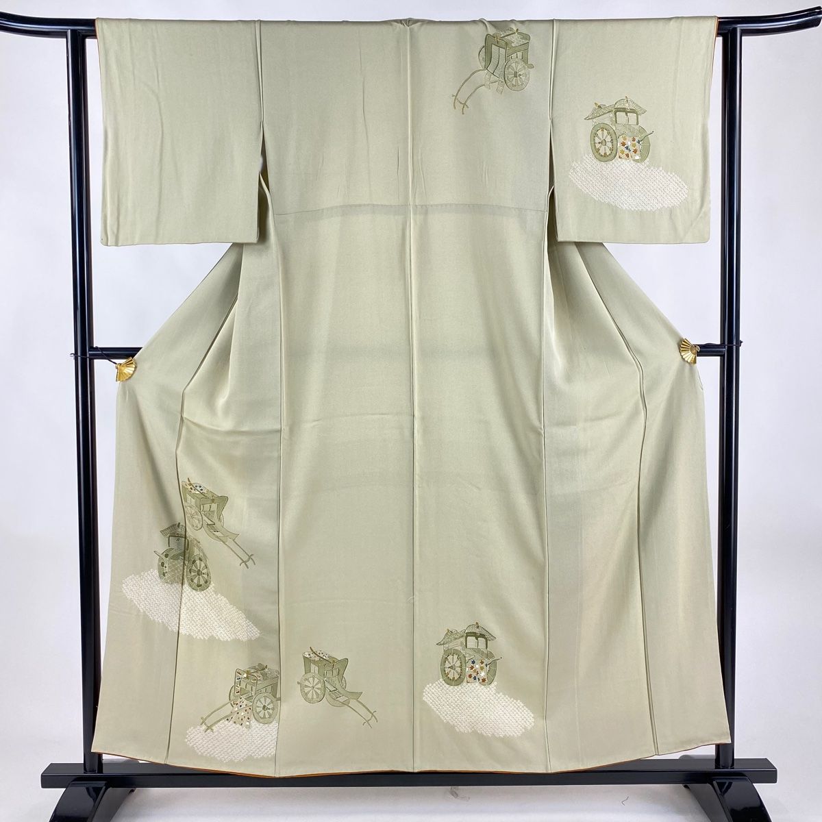 付下げ 身丈164.5cm 裄丈67cm 正絹 美品 秀品 【中古】（訪問着 身丈  