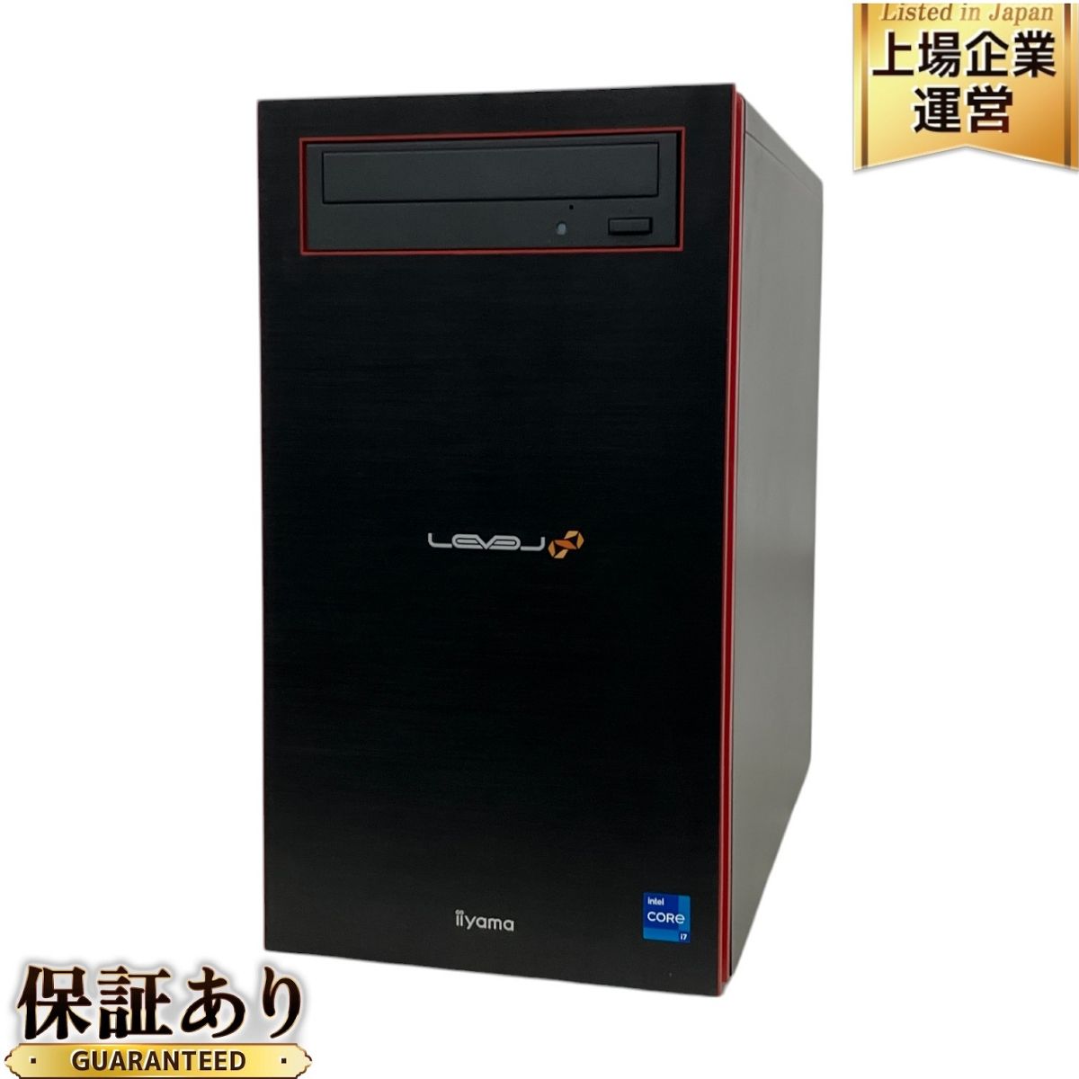 iiyama LEVEL ILeDES-M066 デスクトップ パソコン i7 12700 16GB SSD 1TB RTX 3060 Ti win11 中古 M9591170