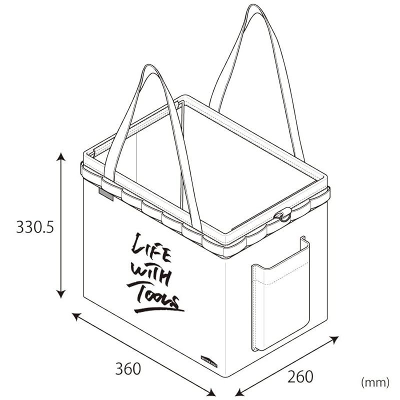 収納コンテナ ワンタッチバケット