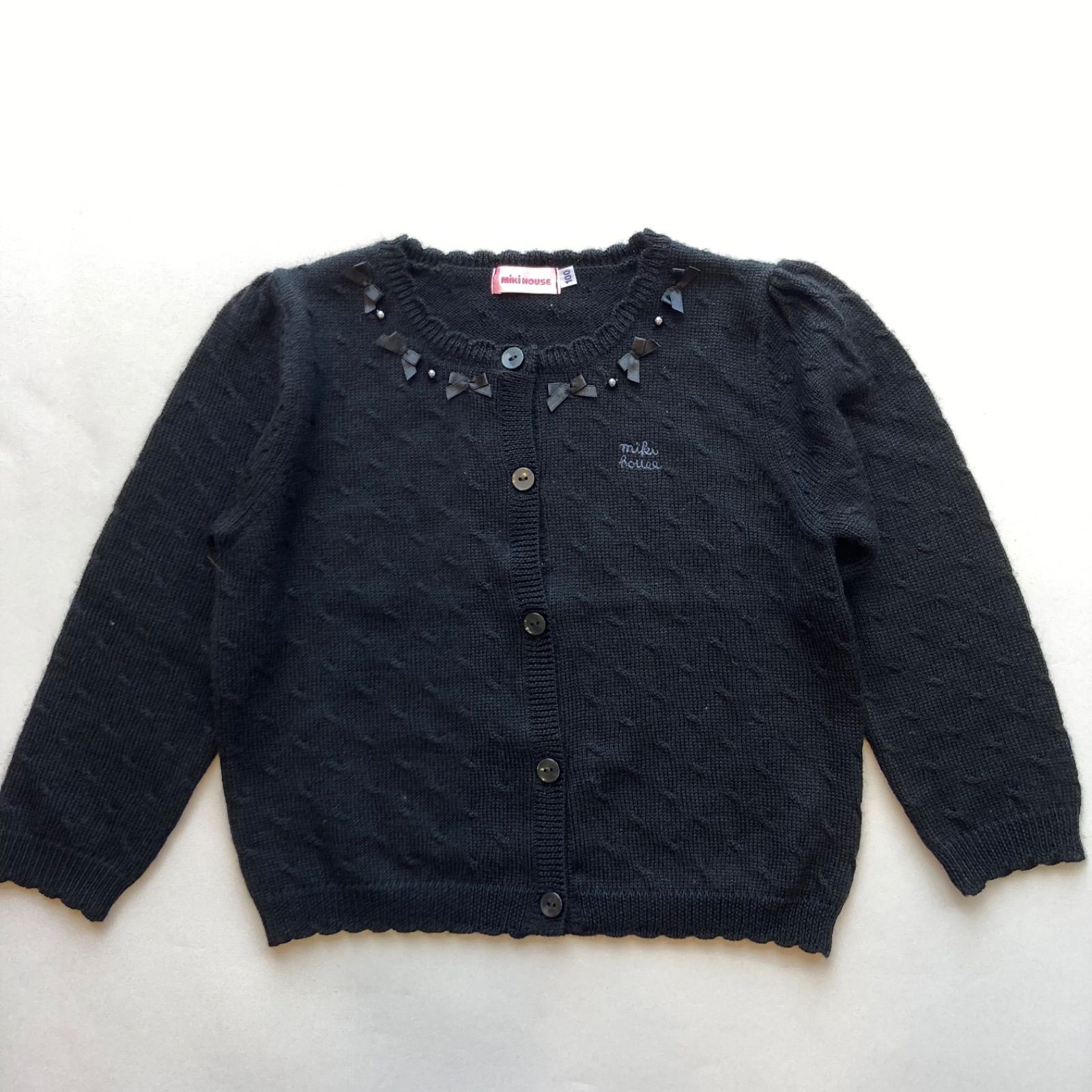 100cm MIKIHOUSE カーディガン - メルカリ 