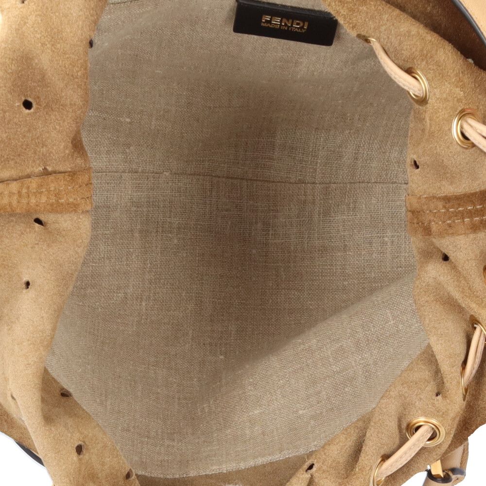 フェンディ ペカン ショルダーバッグ レザー 8BN237-A9E ブラウン  