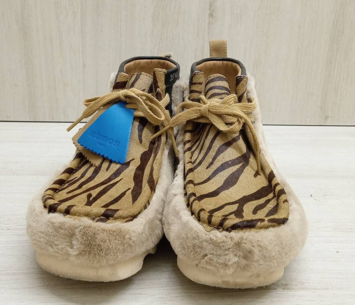 ★美品★CLARKS×atmos クラークス　アトモス★ワラビーブーツ★26.5 ☆美品☆CLARKS×atmos クラークス アトモス☆ワラビーブーツ☆26.5