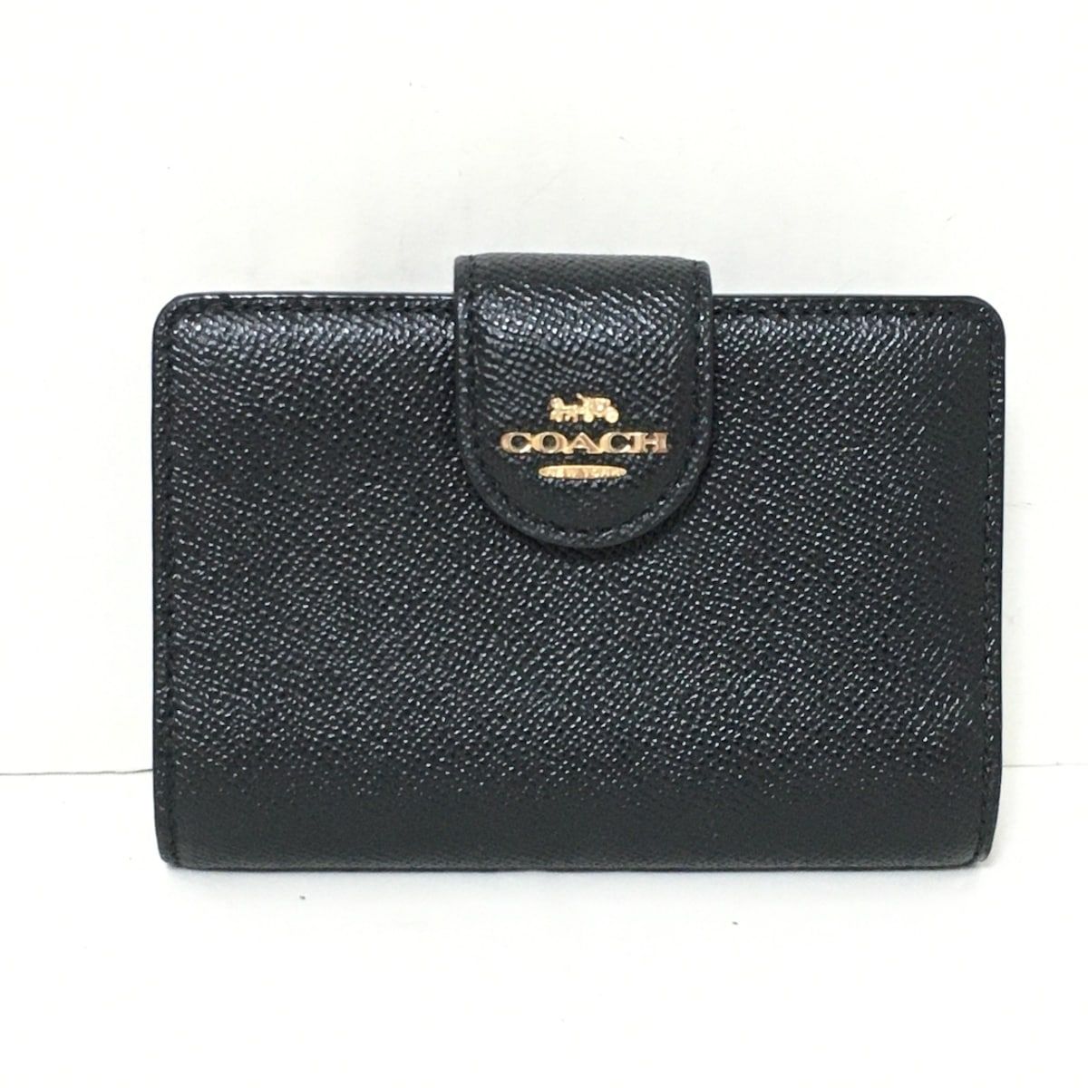 COACH(コーチ) 2つ折り財布美品 ミディアム コーナー ジップ