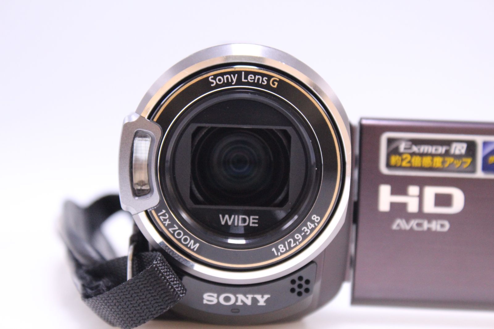 【完動品】 SONY HDR-CX370V ビデオカメラ 動作確認済 ブラウン 動作確認OK】SONY Handycam HDR-CX370V - メルカリ