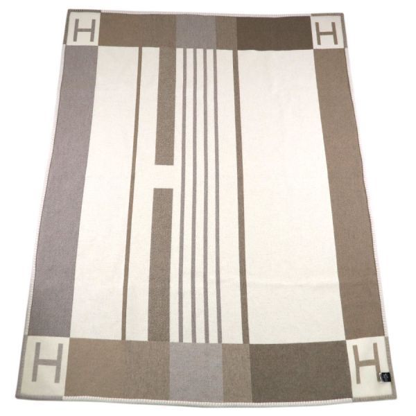 エルメス プレード・アヴァロン ヴィブラシオンブランケット *1259【B