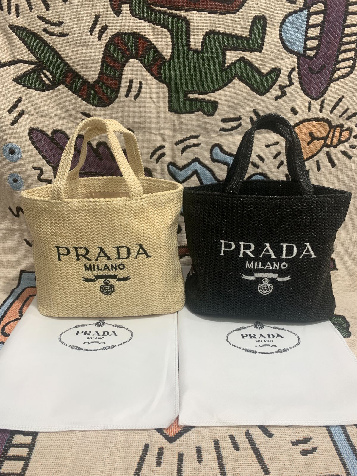 在庫限り】PRADA・プラダ トートバッグ かごバッグ ハンドバッグ　レディース　超人気