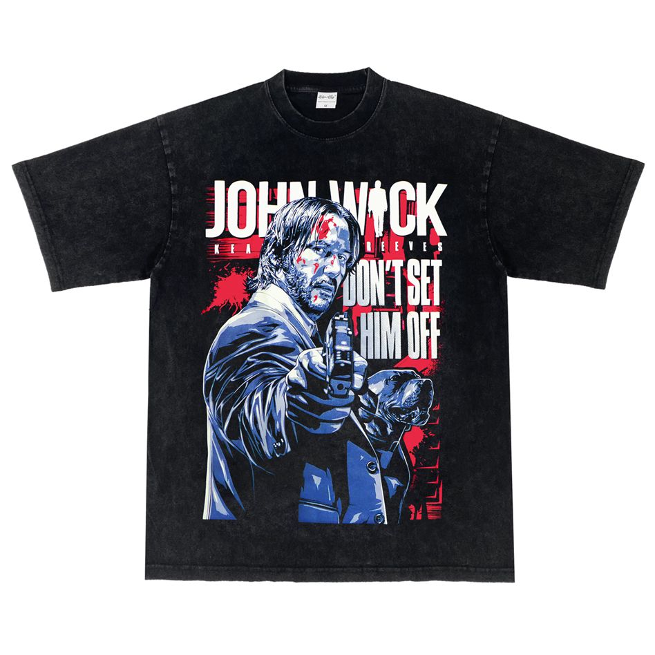 ジョン・ウィックJohn Wick キアヌリーブス Tシャツ 映画 XL