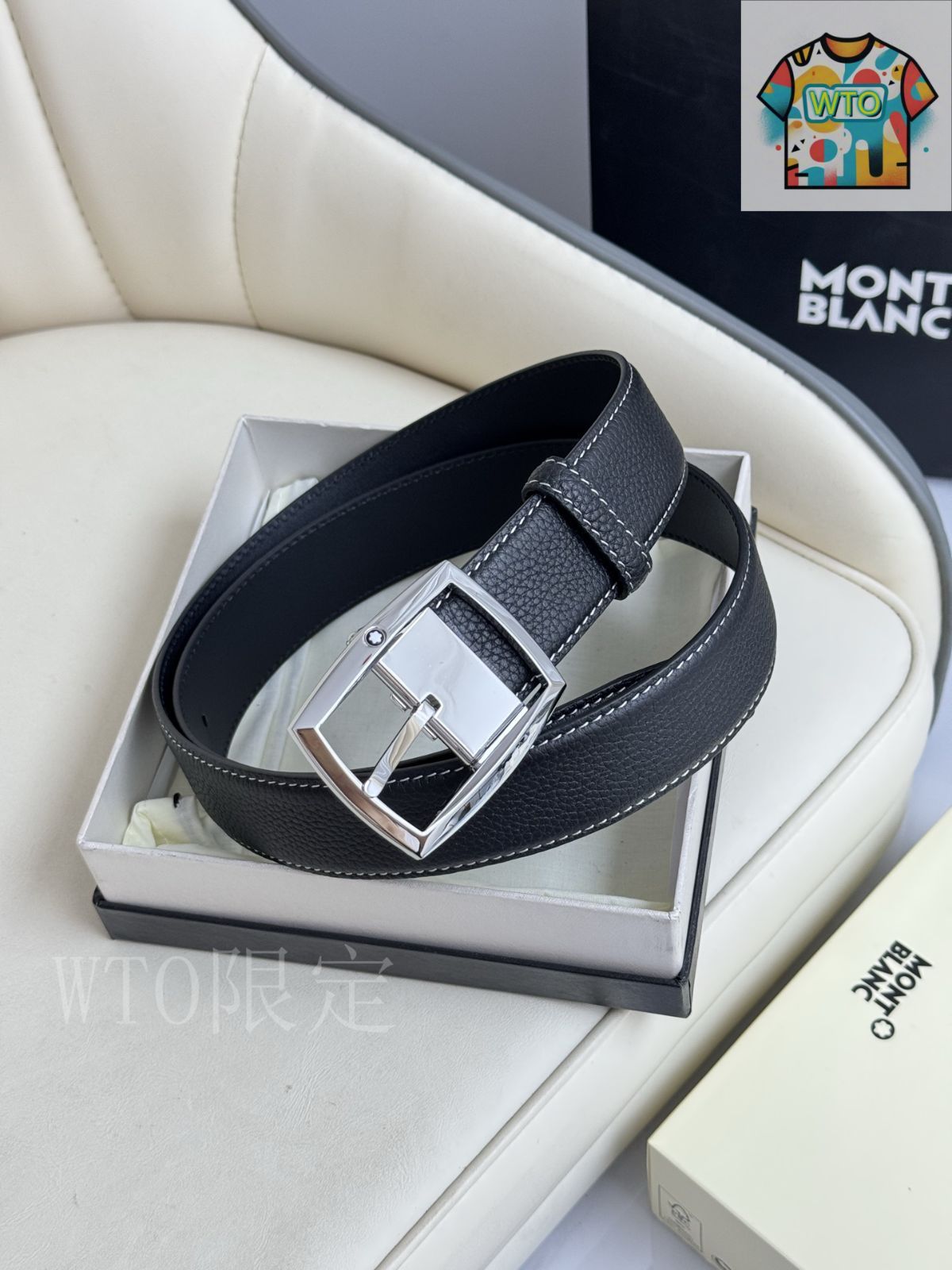 美品 MONT BLANC モンブラン ベルト 本革 レザー ブラック シルバー ブラック レザーベルト、30 mm - 高級ベルト – Montblanc® JP