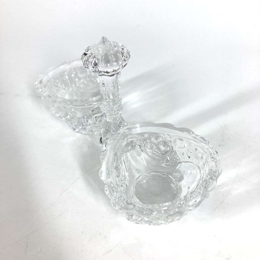 Baccarat バカラ お皿 ダブル ソルトセラー ソルト＆ペッパー