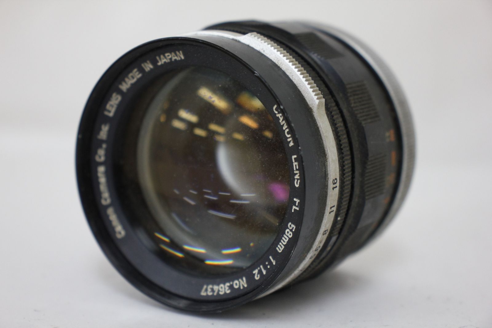 品 キャノン Canon Lens FL 58mm F1.2 レンズ M6225
