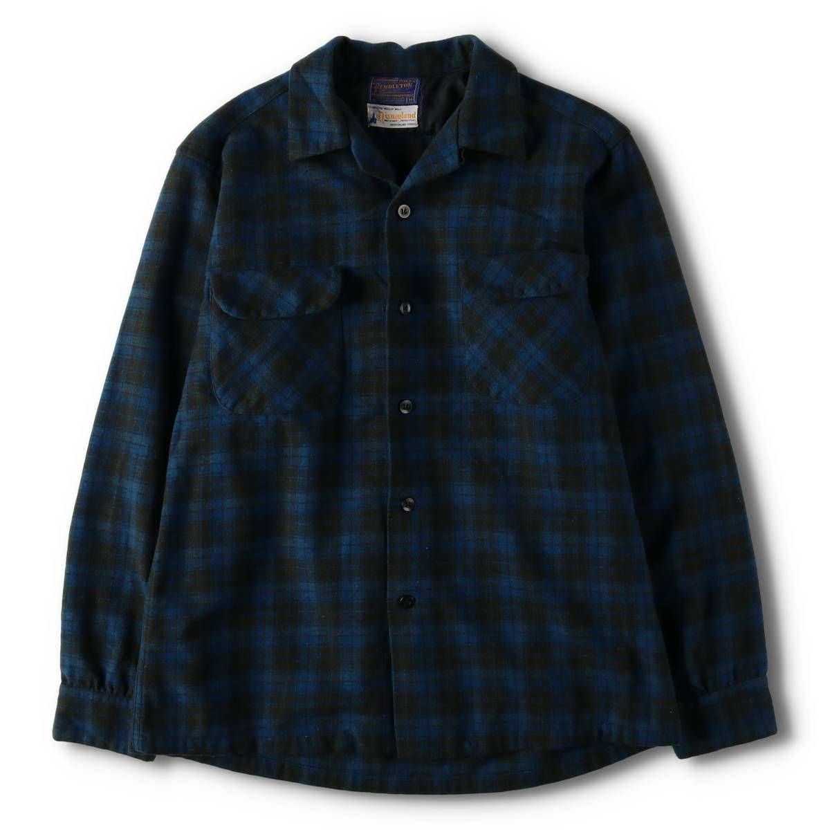 古着 60年代 ペンドルトン PENDLETON ボードシャツ DISNEY LAND 