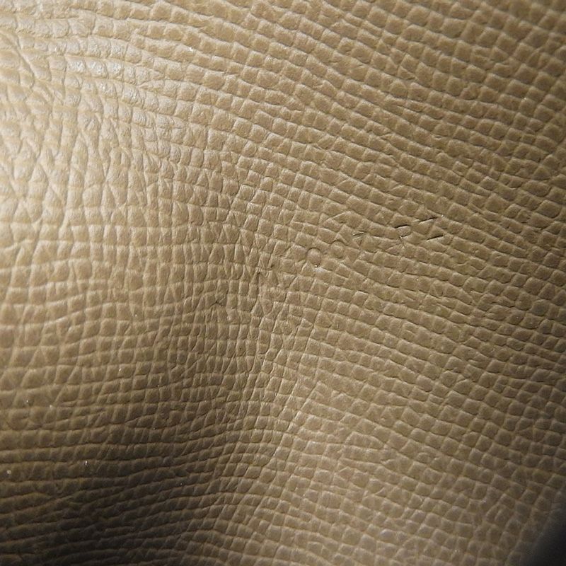 エルメス HERMES ベアンコンパクト 二つ折り財布 エプソン エトゥープ  