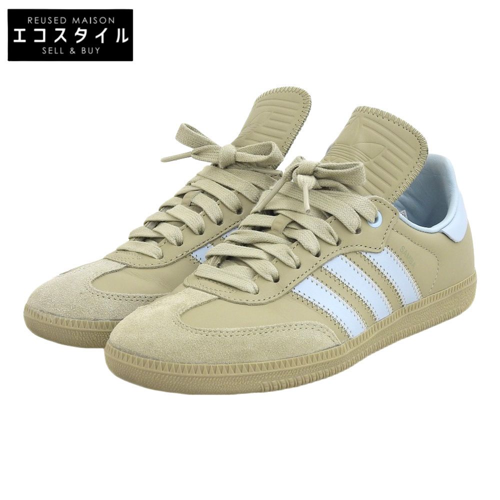 adidas アディダス ADIDAS アディダス HUMANRACE ファレル ウィリアムス スニーカー シューズ レディース カーキ×ブルー 23.5cm ID8712 5 1|2 US