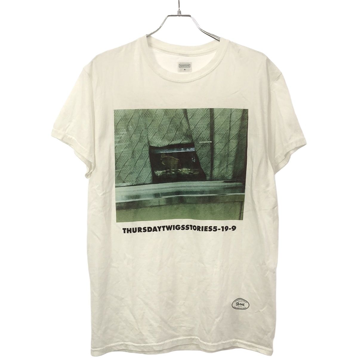 新品未使用 TANGTANG GASATANG フォトプリントTシャツ Mサイズ TANGTANG タンタン GASATANG フォトプリントTシャツ ホワイト M