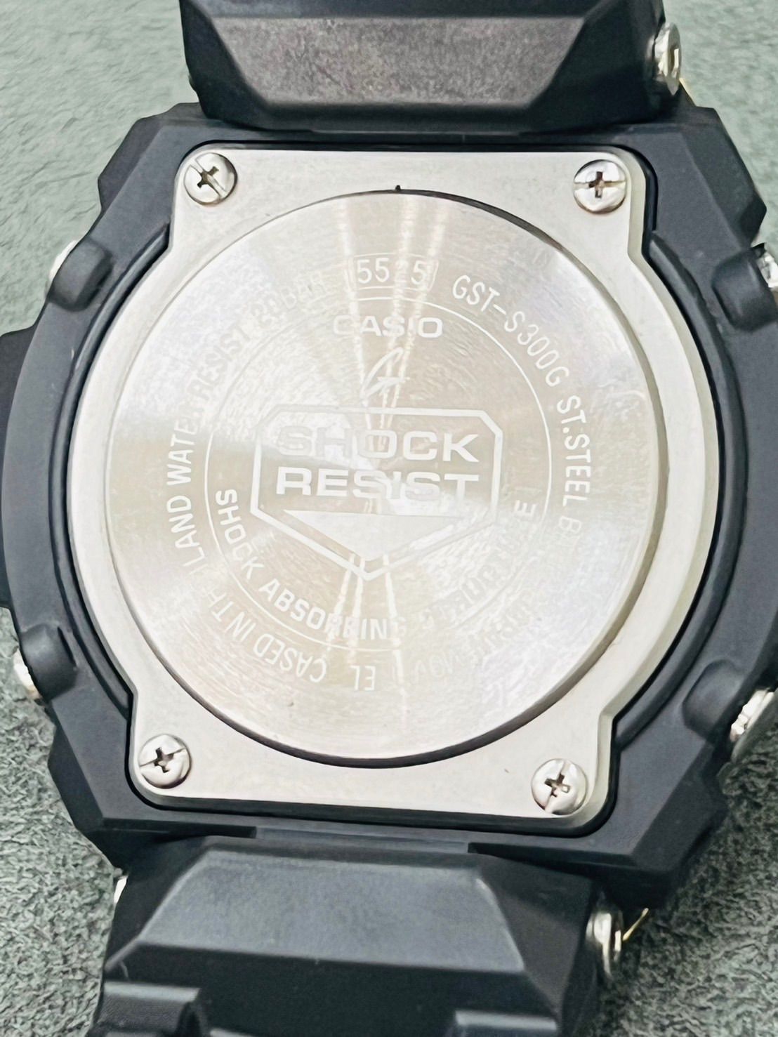 G-SHOCK G-STEEL タフソーラー GST-S300G-1A9 【公式通販】