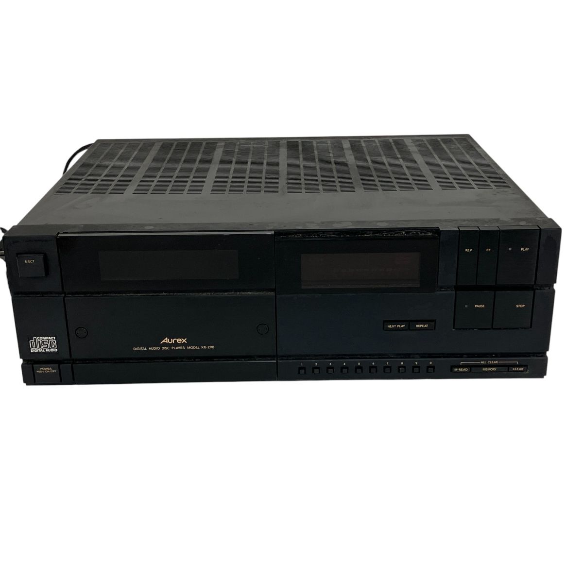 音楽機材　まとめ売り　ジャンク品 Aurex XR-Z90 CDプレーヤー ジャンク Y10238487 - メルカリ
