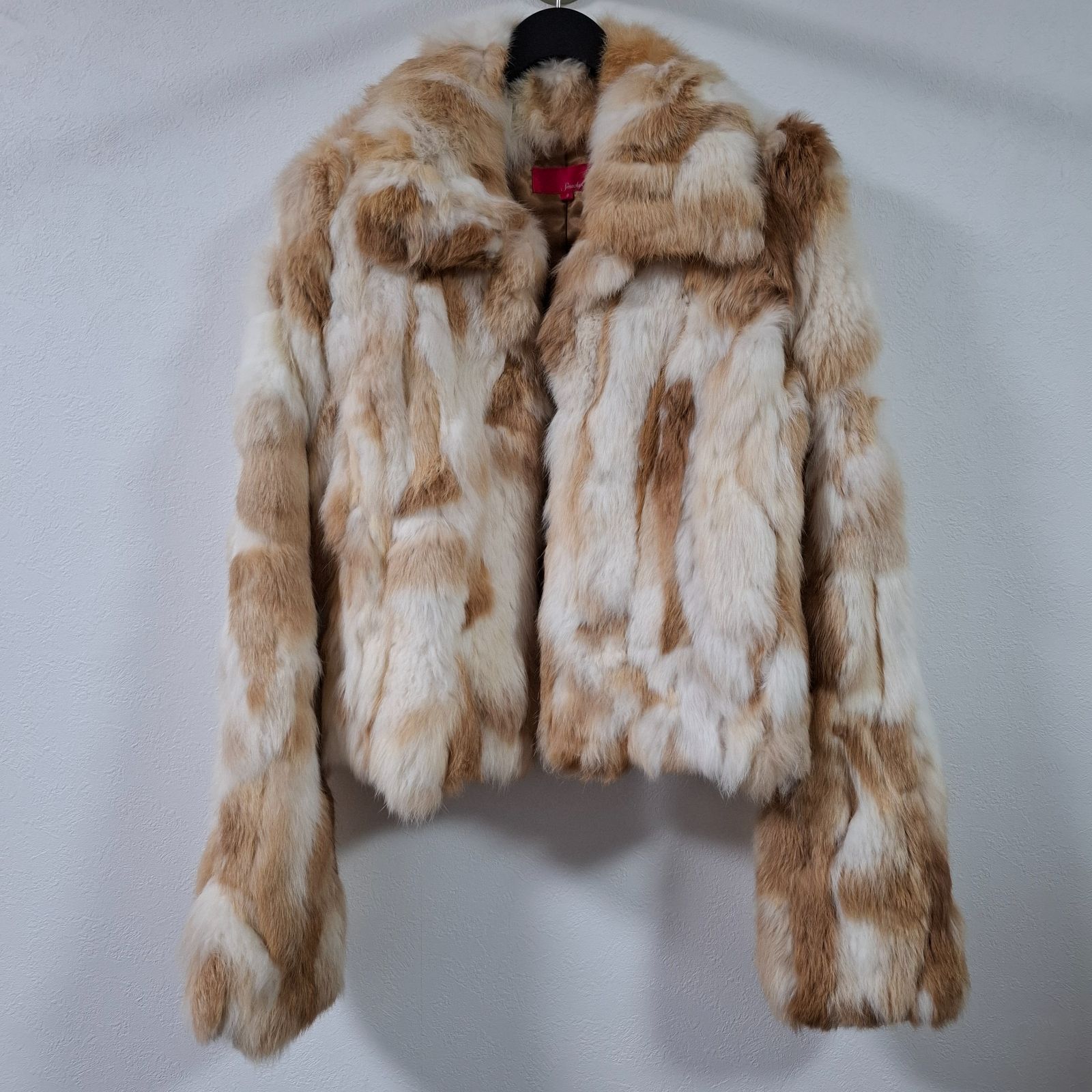 美品　レディース　4号　リアルファー　smacky glam ラビットファーコート