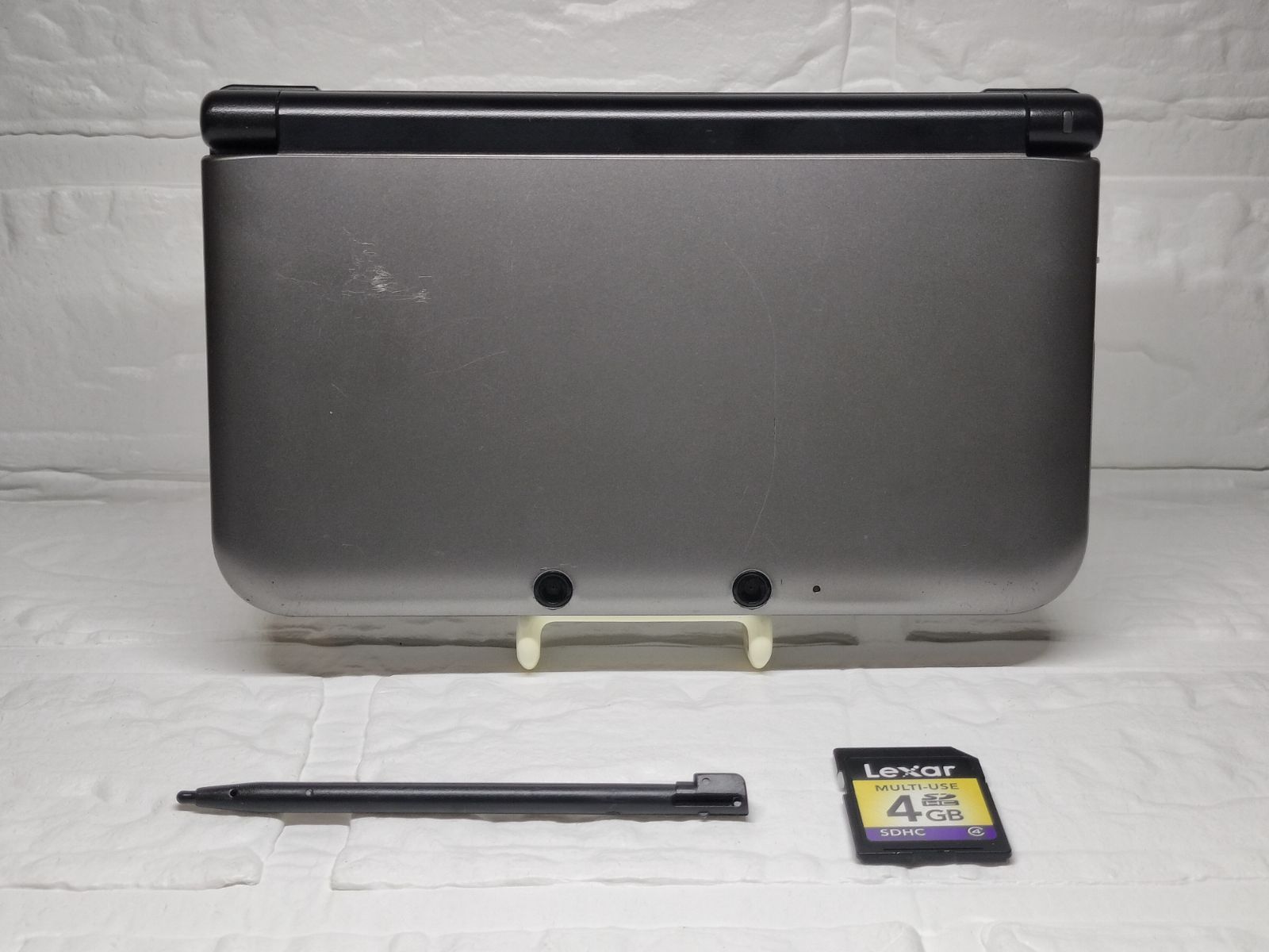動作良好品 Nitendo ニンテンドー3DS LL グレー×ブラック 人気機種 