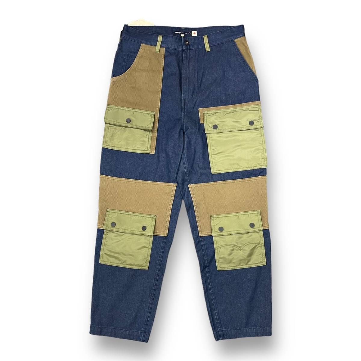 LEVI'S MADE&CRAFTED WHITE MOUNTAINEERING BUSH CARGO PANT コラボ