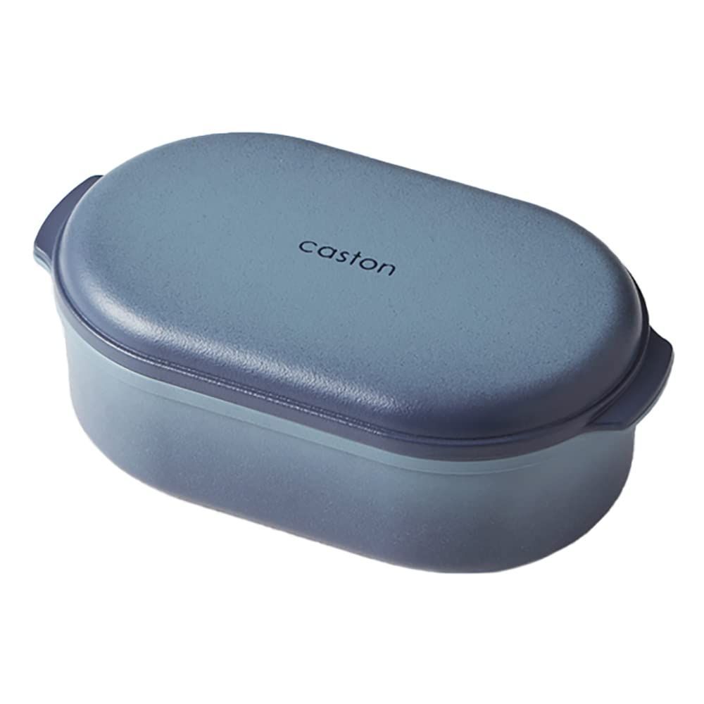 【数量限定】竹中 弁当箱 caston キャストン ワイド ランチボックス ブルー 650ml