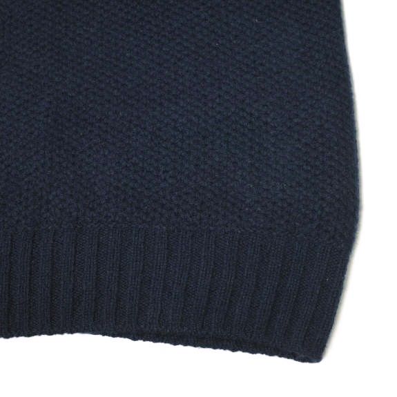 sacai サカイ 17AW frayed chunky knit フリンジハイネックニット 17 