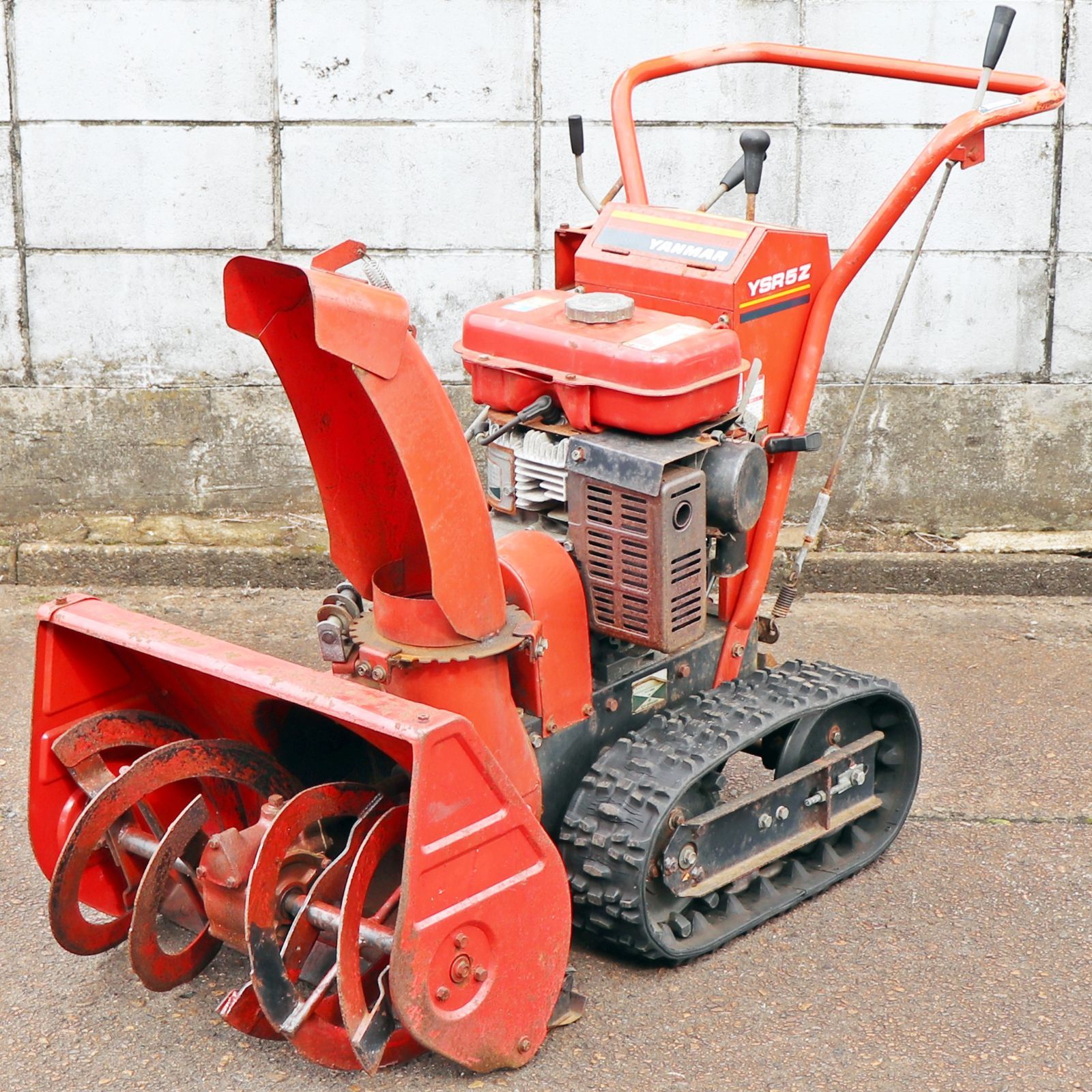 売れました】・上越市 除雪機 ヤンマー YSR5Z 【動作品】