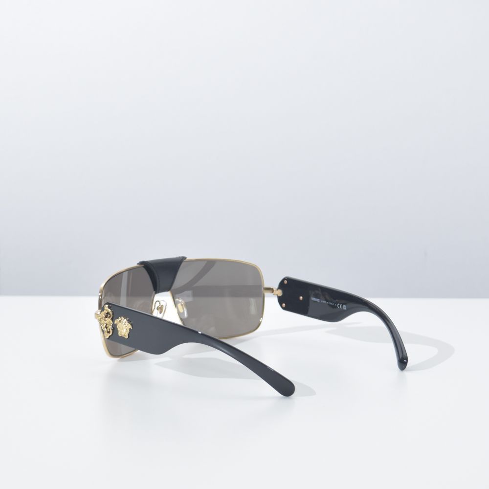 ヴェルサーチ　VERSACE サングラス　メデューサ　　メンズ VERSACE ヴェルサーチ サングラス メデューサ ホワイト ゴールド