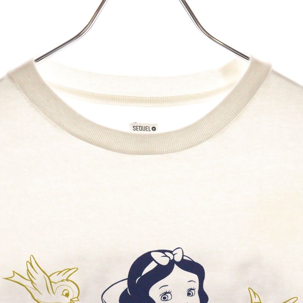 sequel 半袖シャツ　シークエル　シャツ SEQUEL (シークエル) 24AW x SNOW WHITE T-SHIRT 白雪姫