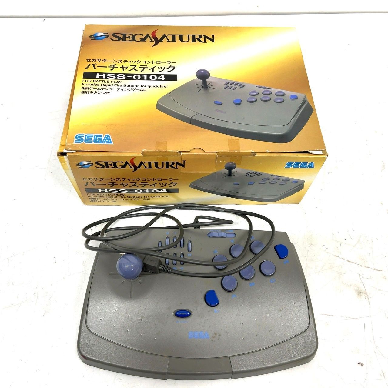 TK214 SEGA セガ SEGASATURN セガサターン バーチャスティック スティックコントローラー HSS-0104