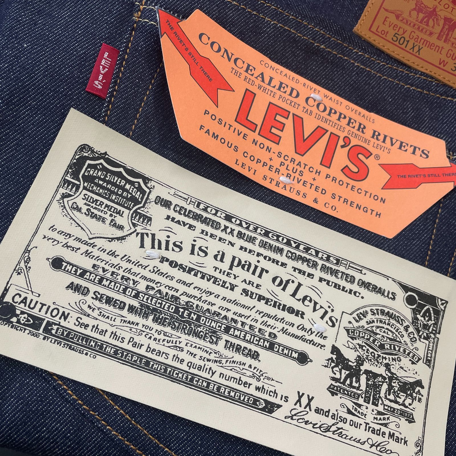 未使用タグ付き リーバイス ビンテージクロージング LEVI