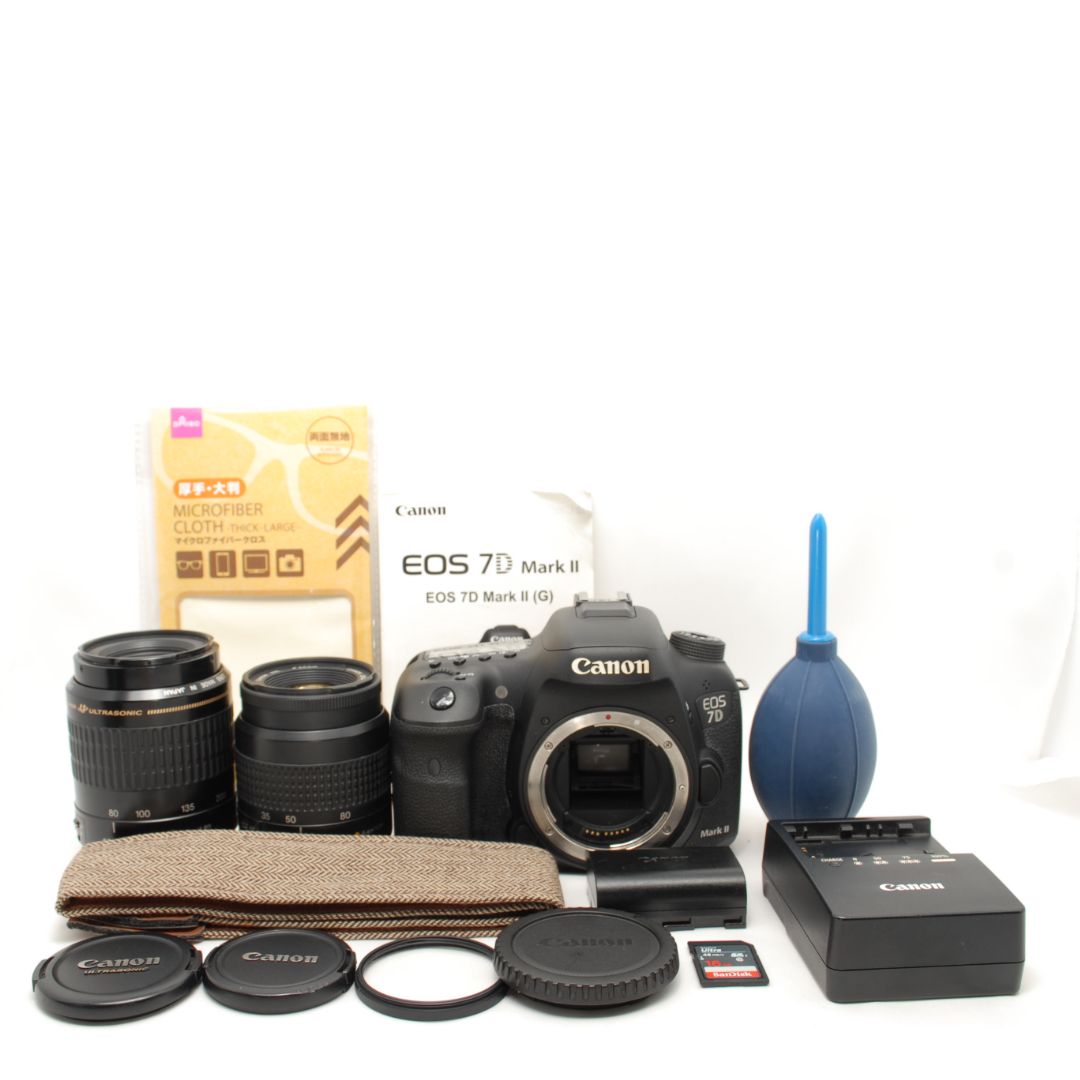 推し活におすすめ✨Canon EOS 7D✨ダブルレンズ✨超望遠レンズつき