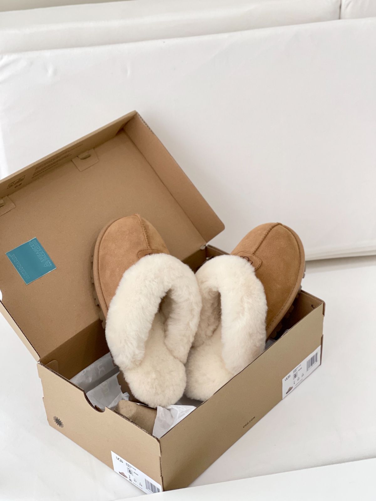 UGG アグ サンダル レディース ファー スリッパ サボ コケット