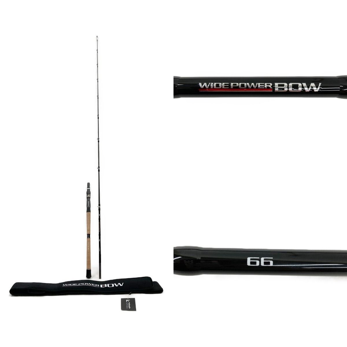 〇〇tailwalk テイルウォーク WIDEPOWER BOW ワイドパワーボウ 66 ルアーロッド 15800 tailwalk テイルウォーク ワイドパワーボウ (WIDEPOWER BOW) 66