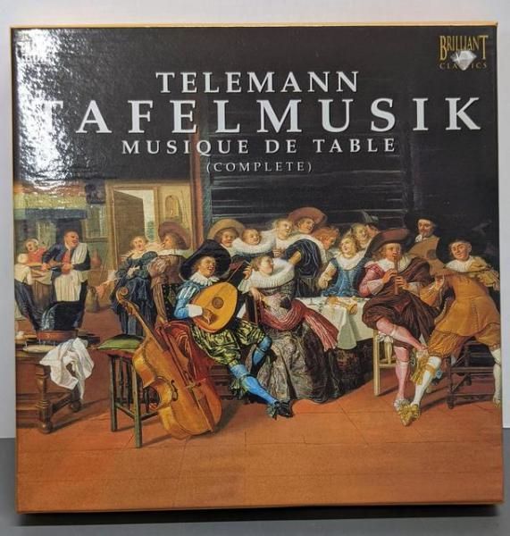 中古CD】テレマン:ターフェルムジーク全曲(4枚組)/Telemann