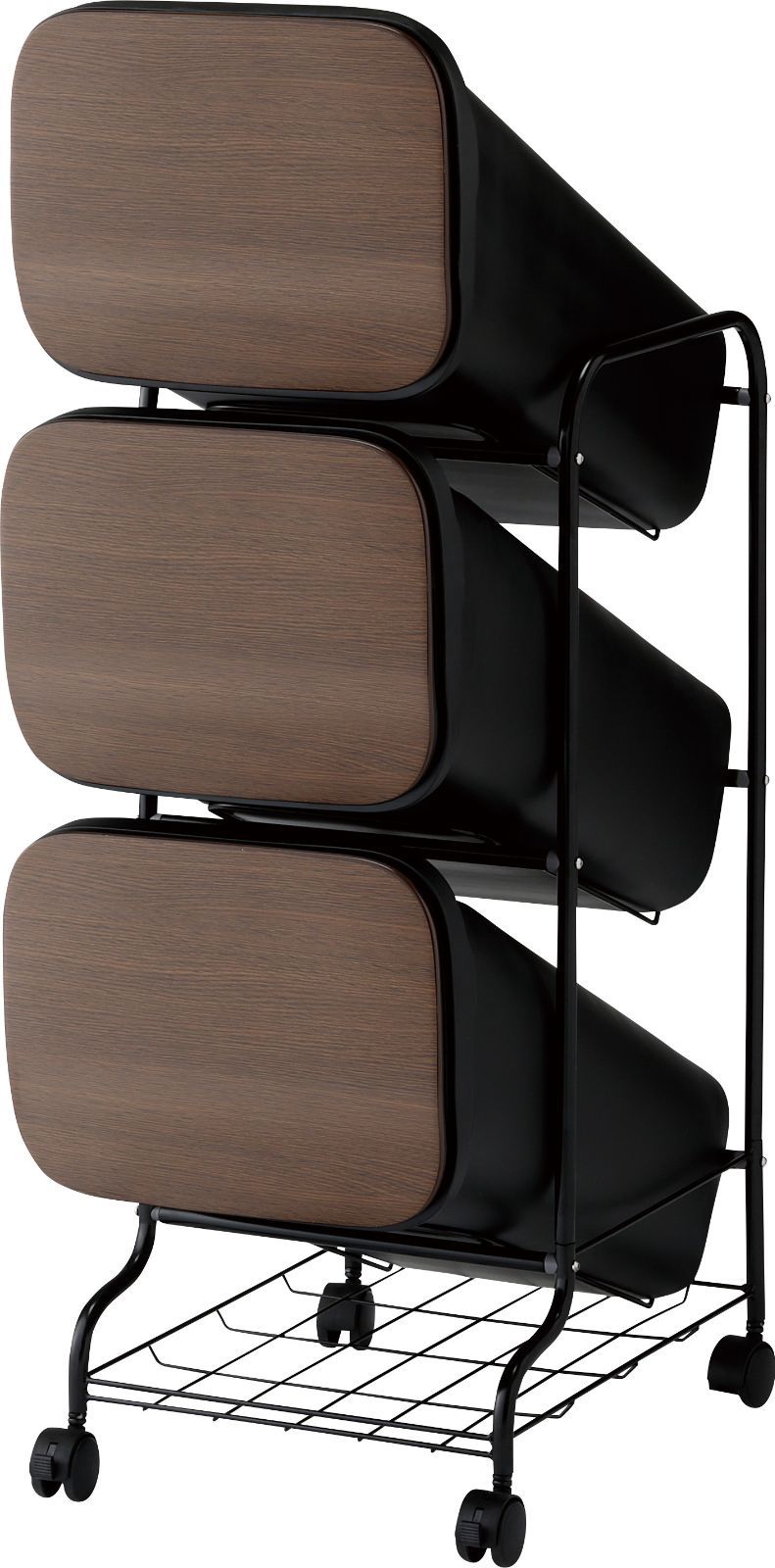 スムース スタンドダストボックス３P 多段分別ゴミ箱 3段 NEXPOTALLINN_EU