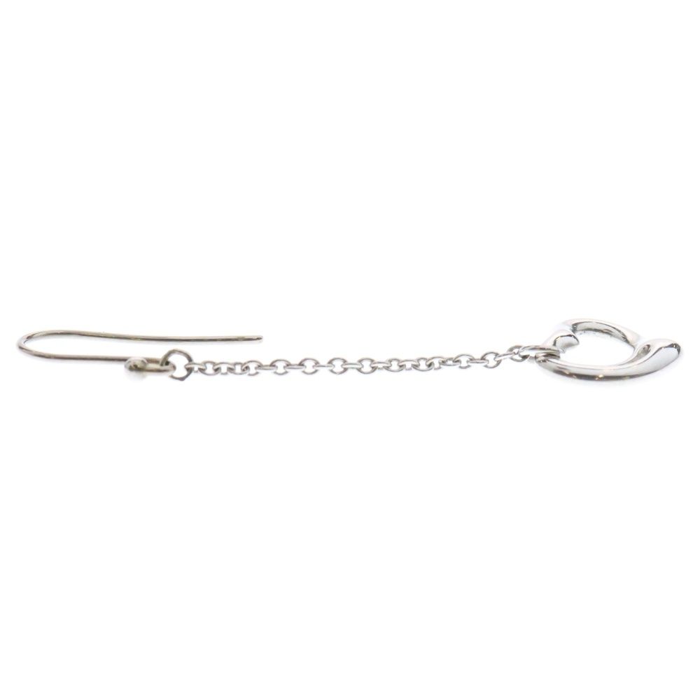 美品】TIFFANY&Co. オープン ハート ドロップ パール ピアス