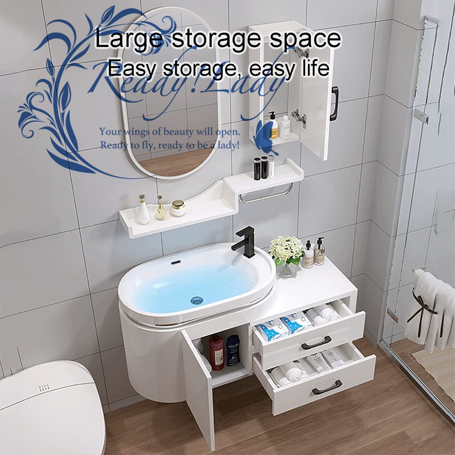 シンク付き洗面化粧台