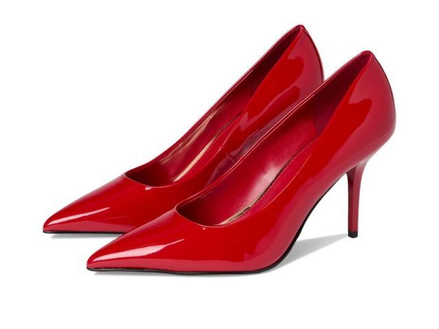 YELLO クリアサンダル ミュール スクエアトゥー イエロ ブラック