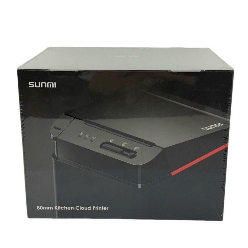 SUNMI サンミ 80mmキッチンクラウドプリンター NT311 ブラック 完備付属 22505K231