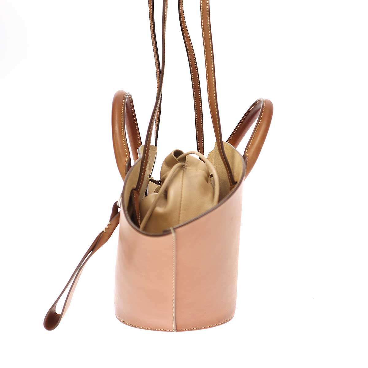 JIL SANDER ジルサンダー Sombrero Bag SM ソンブレロバッグ ブラウン 