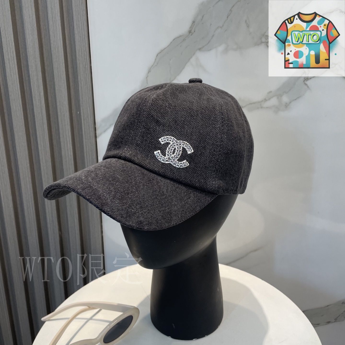 今日特価】Chanel ウォッシュドデニムベースキャップ-1-4 - メルカリ