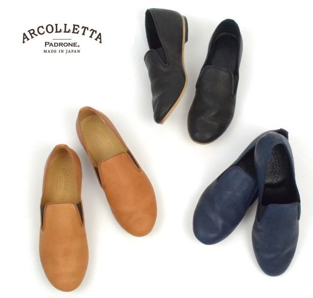 PADRONE(パドローネ) ARCOLLETTA(アルコレッタ) INSTEP GORE SHOES