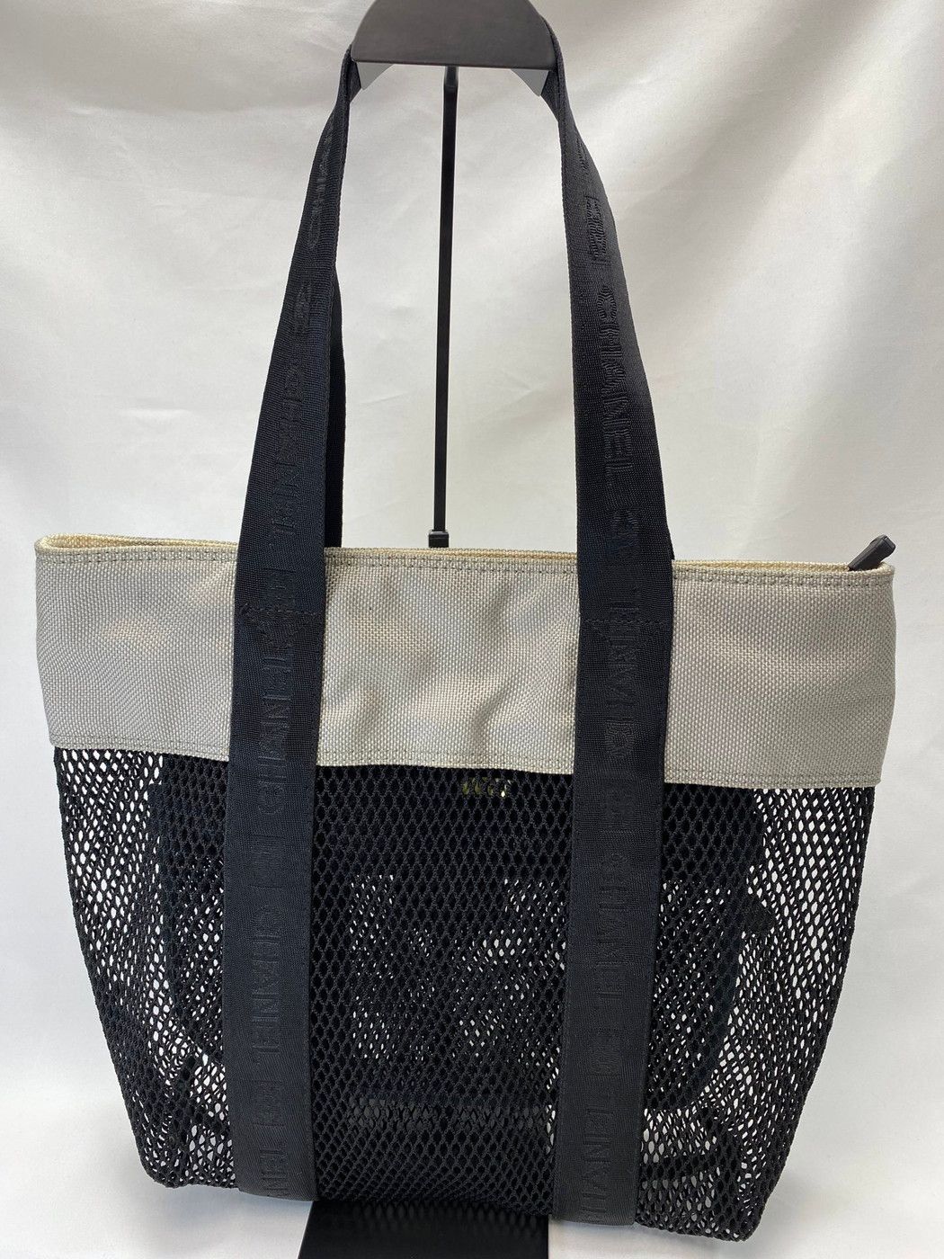 CHANEL メッシュ トートバッグ エコバッグ スポーツライン 9420 CHANEL メッシュ トートバッグ エコバッグ ブラック 黒 スポーツ