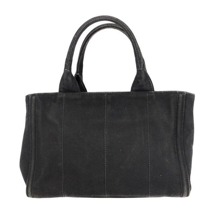 PRADA プラダ トートバッグ B2439O キャンバス ブラック カナパ CANAPA