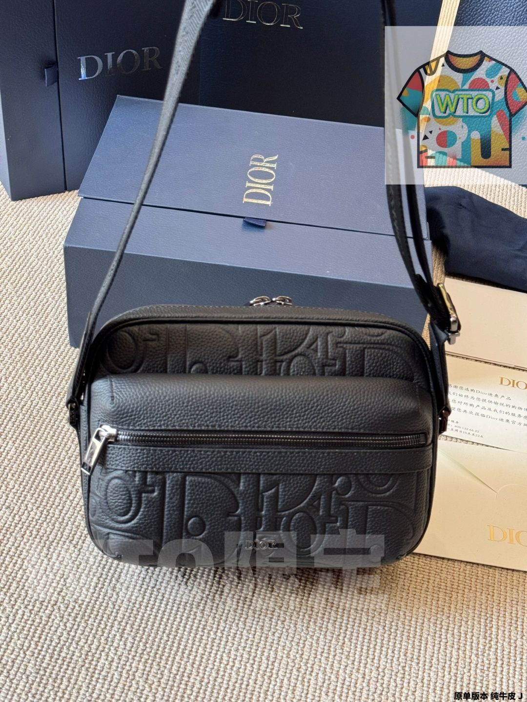今日WTO】DIOR ディオール メンズメッセンジャーバッグシリーズ