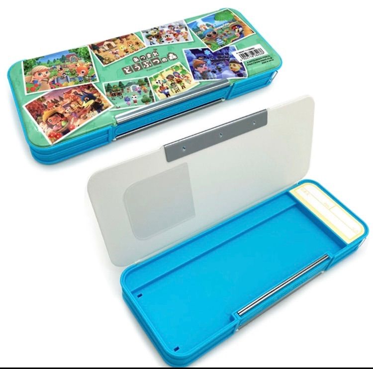 あつまれどうぶつの森 筆箱 箱型 ペンケース あつもり 動物の森 両面